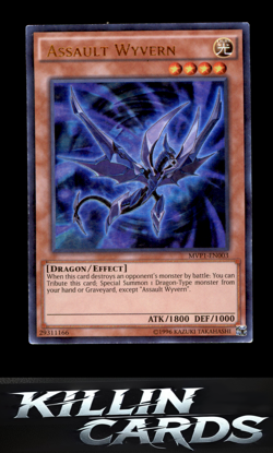 Assault Wyvern MVP1-EN003 YuGiOh Ultra Rare The Dark Side of Dimensions Movie Pa - Image 3