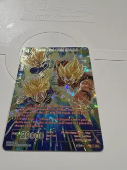 SS Son Goku Vegeta Trunks, Triple Combination BT19-011 SPR	Dragon Ball Card Engl - Image 4