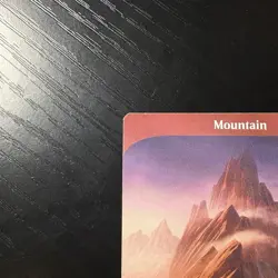 Mountain Land Regular MTG Unstable #215 LP - Image 2