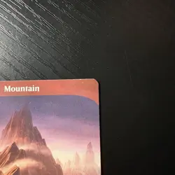 Mountain Land Regular MTG Unstable #215 LP - Image 3