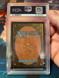 MTG Urzas Saga Serras Sanctum PSA 9 - Image 2