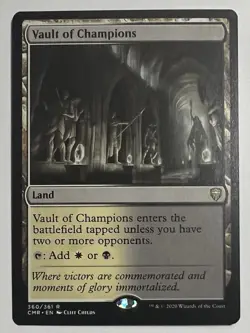 MTG: Commander Legends Vault Of Champions Rare Regular CMR 360/361 - Image 1