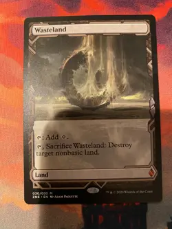 MTG Zendikar Rising Expeditions Wasteland - Image 1