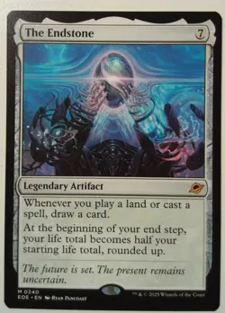 The Endstone *Mythic Rare* Magic MtG x1 Edge of Eternities - Image 1