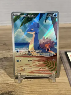 Pokemon Destined Rivals Misty's Lapras 194/182 Illustration Rare - Image 2