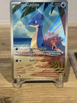 Pokemon Destined Rivals Misty's Lapras 194/182 Illustration Rare - Image 5