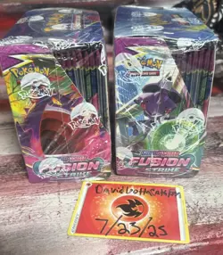 Pokemon Fusion Strike Booster Box Sword & Shield New Factory Sealed 36 Packs - Image 6