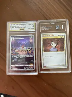 Pokemon Graded Card Set Lot of 2 - Image 1