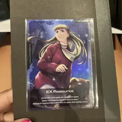 SDCC 2025 PROMO HOLO GUNDAM Card Game Ex Resource NM+ - Image 1