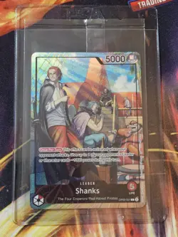 One Piece SHANKS OP09-001 - PSA Magazine Promo Card July 2025 SEALED  - Image 1
