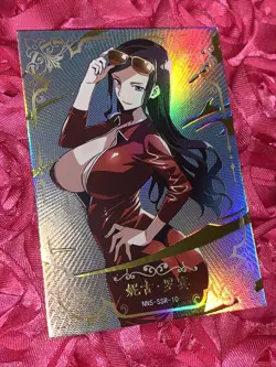 Nico Robin One Piece SSR Goddess Story Anime Sexy Waifu Foil Girl Card - Image 5