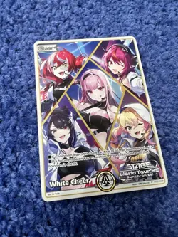 Anime Expo AX 2025 Hololive Official Card Game Promo White Cheer World Tour - Image 1