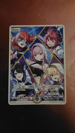Anime Expo AX 2025 Hololive Official Card Game Promo White Cheer World Tour - Image 2