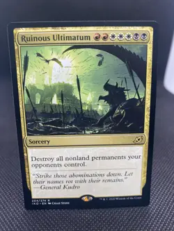 MTG -  Ruinous Ultimatum - Ikoria: Lair of Behemoths Regular 204/274 Magic - NM - Image 1
