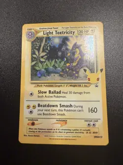 Pokemon Light Toxtricity SWSH: Sword & Shield Promo Cards SWSH137 Near Mint NM - Image 1