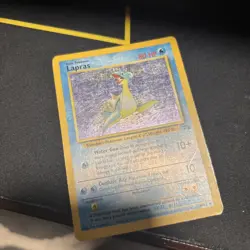 Lapras LP Unlimited Fossil 10/62 Pokemon TCG Holo - Image 4
