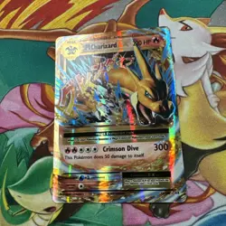 2016 Pokemon XY Evolutions M Charizard EX 13/108 Ultra Rare - Image 5