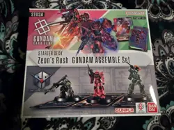Gundam Card Game Start Deck ST03A Gundam Assemble Set Zeon's Rush English - Image 1
