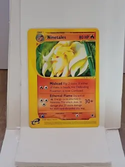 Ninetales 57/165 Expedition 2002 Pokemon Card Rare LP - NM - Image 1