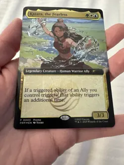 Magic The Gathering X Avatar Katara The Fearless Promo Card SDCC 2025 - Image 9