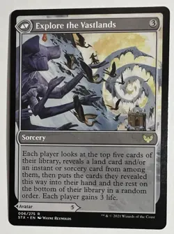 MTG: Strixhaven Wandering Archaic Rare Regular STX 006/275 - Image 2