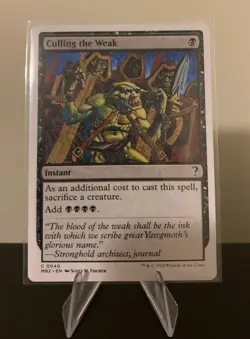 Culling the Weak (White Border) Mystery Booster 2 Regular, NM - MTG - Image 1