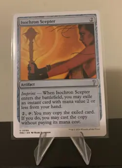 MTG Isochron Scepter (White Border) (96) | NM | Mystery Booster 2 (MB2) - Image 1