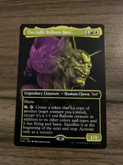 The Jolly Balloon Man (Showcase) Duskmourn: House of Horror MTG NM - Image 1