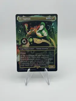 FOIL - Dr. Eggman 2084 âœ¨ Secret Lair x Sonic - NM Magic MTG - NEW, IN HAND - Image 1