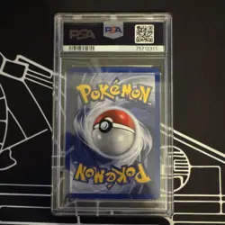 Pokemon 2000 Gym Challenge Rockets Mewtwo Holo #14 PSA 9 Mint - Image 2