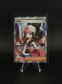 Hilda 164/086 UR Ultra Rare Full Art Trainer White Flare Pokemon TCG NM - Image 1
