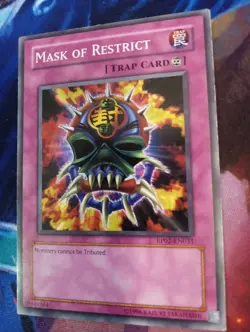 Yugioh - Mask of Restrict - RP02-EN031 - Common - Unl Ed - Moderately Played - Image 1