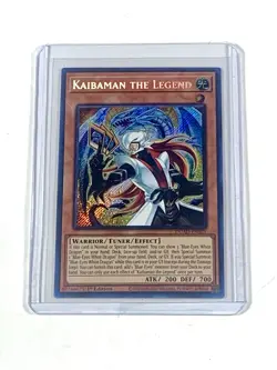 Kaibaman the Legend DUAD-EN021 YuGiOh! Secret Rare 1st Edition - Image 1