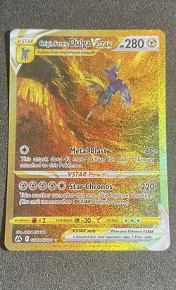 POKÃ‰MON CARD 2023 ORGIN FORME DIALGA VSTAR SECRET GG68/GG70 CROWN ZENITH - Image 1