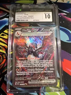 CGC 10 Charizard ex 234/091 Paldean Fates Special Illustration Rare Pokemon TCG - Image 1