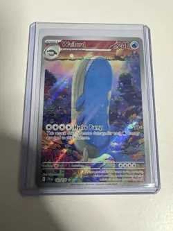 2025 Pokemon Journey Together JTG EN Scarlet & Violet Wailord #162/159 - Image 1