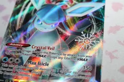 Glaceon VMAX 041/203 SEALED Snowflake Stamped Pokemon Card Advent Calender Promo - Image 3