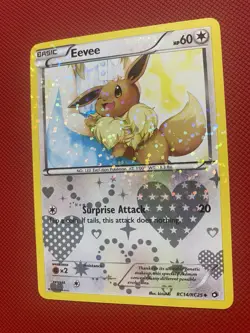 Pokemon Card TCG Eevee RC14/RC25 Legendary Treasures: Radiant Collection - Image 5
