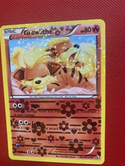 Growlithe RC4/RC25 Legendary Treasures: Radiant Collection Holo Pokemon Card TCG - Image 5