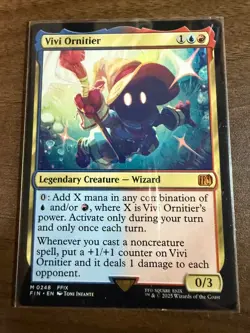 Vivi Ornitier Magic the Gathering MTG Final Fantasy #248 Mythic Rare Regular NM - Image 1