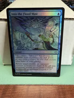 Into the Flood Maw 052 Foil Uncommon MTG Bloomburrow Magic MTG - Image 1