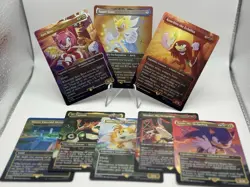MTG Secret Lair x Sonic Friends & Foes Rainbow Foil Edition W/ Bonus (Opened) - Image 2