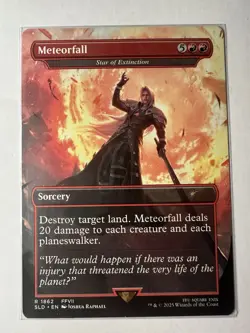 Meteorfall Secret Lair Final Fantasy Magic the Gathering Card - Image 1
