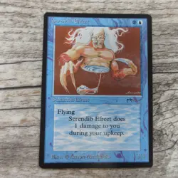 Magic The Gathering MTG Serendib Efreet Arabian Nights  LP Excellent Ungraded - Image 1