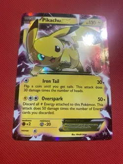 Pikachu EX XY84 XY Holo Pokemon Card TCG - Image 3