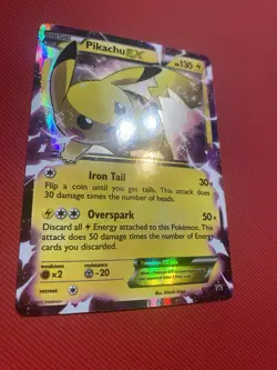 Pikachu EX XY84 XY Holo Pokemon Card TCG - Image 4