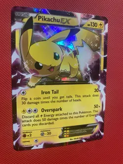 Pikachu EX XY84 XY Holo Pokemon Card TCG - Image 5