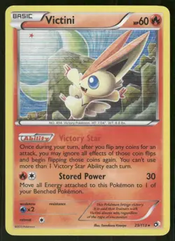 Pokemon Tcg Victini #23 Pokemon Legendary Treasures LP - Image 1