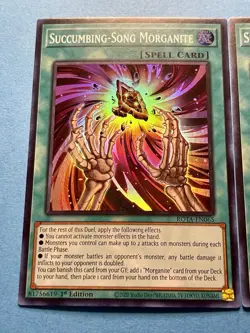 3x Succumbing-Song Morganite | ROTA-EN065 | Super Rare | NM | 1st Ed | YuGiOh! - Image 3