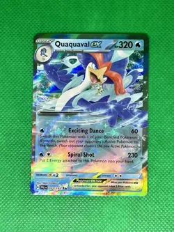 (2x) Pokemon TCG Paldea Evolved Quaquaval EX Double Rare Holo Card 052/193 - Image 2